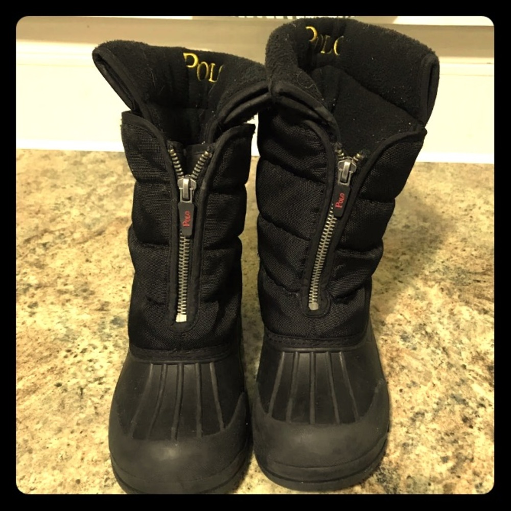Polo Snow boots Size 3 Boys
